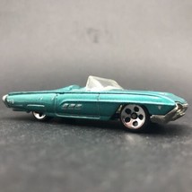 Hot Wheels 1963 &#39;63 T-Bird Ford Thunderbird Green Diecast 1/64 Scale - $8.79