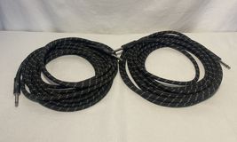 2-Fender Custom Shop Guitar Cord # FG186BS Instrument Cable 14’ W/Straig... - $44.54