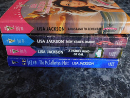 Silhouette SE Lisa Jackson lot of 4 Contemporary Romance Paperbacks - £3.82 GBP