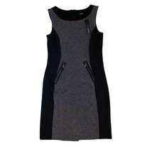 a.n.a Womens Black &amp; Gray Sleeveless Sheath Dress, Size M NWT - £17.53 GBP
