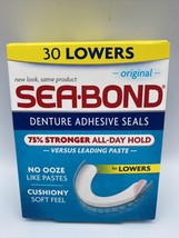 Secure Denture Adhesive Seals Lowers Original, Zinc Free, All Day Hold, ... - $10.35