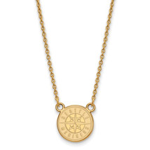 SS GP  Seattle Mariners Small Pendant w/ Necklace - £58.66 GBP