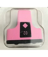 HP 02 Light Magenta Ink Cartridge, Standard, HP C8775W, Sealed - $28.06 CAD