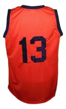 Rucker #13 retro Vintage Basketball Jersey New Sewn Orange Any Size image 5