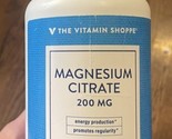 The Vitamin Shoppe Magnesium Citrate 200mg ex 12/24 - $30.39