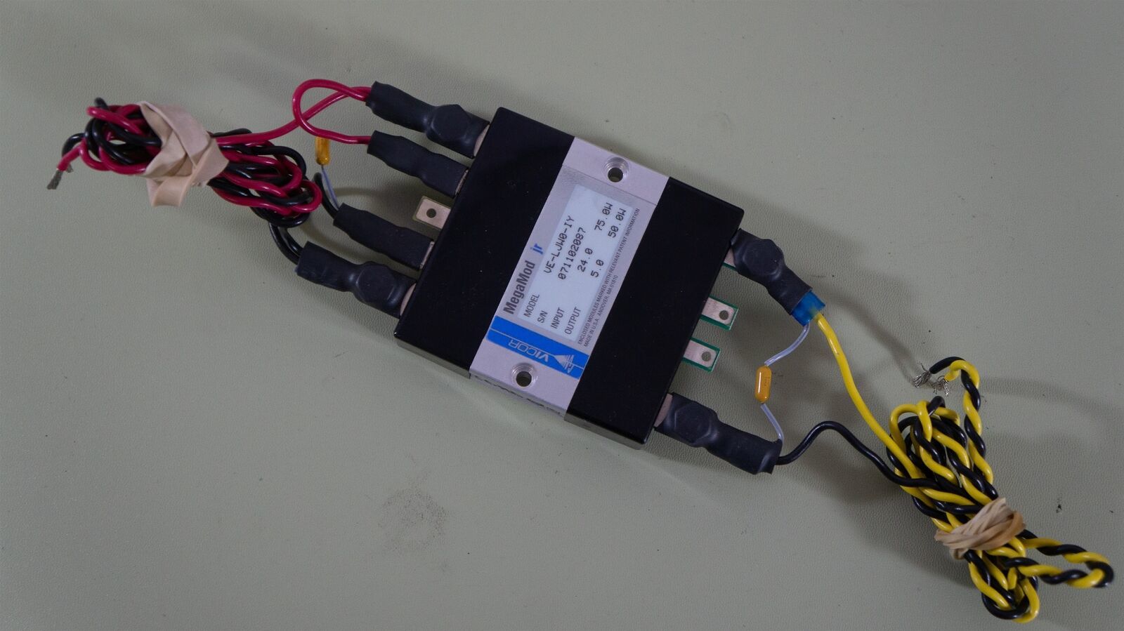 Vicor MegaMod Jr VE-LJW0-IY Isolated DC-DC Converter , 24V/75W In , 5V/5... - $342.97