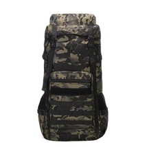 70L Adult Waterproof Climbing Outdoor Backpack  Bag Camp Hi Backpa Self-Driving  - £83.21 GBP