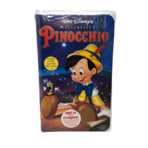 VTG Walt Disneys Masterpiece Pinocchio VHS Tape 239 V Sealed - £27.60 GBP