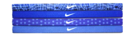 NEW Nike Girl`s Assorted All Sports Headbands 4 Pack Multi-Color #26 - £13.70 GBP