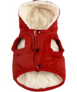Fleece Lining Extra Warm Dog Hoodie for Large Dogs Jacket Pet Coat Size ... - $371.53 MXN