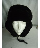 Russian Ushanka Faux Fur Plush Trapper Hat Winter Bomber Ear Flaps Tie - £35.72 GBP