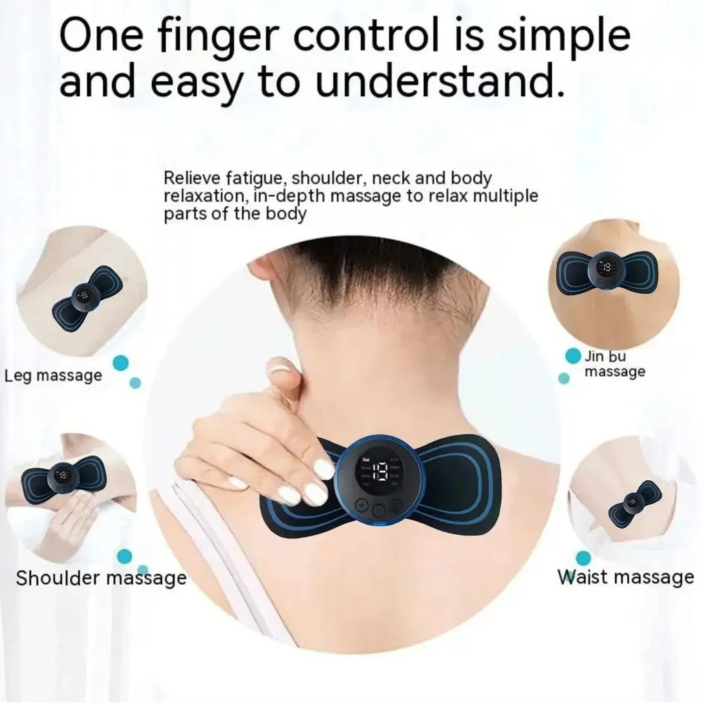 Ck massager set smart portable rechargeable cervical massage patch to relax and relieve thumb200