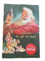 Coca Cola Vintage Ad Drink Soda Pop Coke Bottle Santa Claus Christmas Gift - $14.00