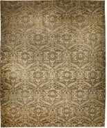 Hand knotted Afghan rug. 8&#39;8&quot;x 12&#39; - £3,816.39 GBP