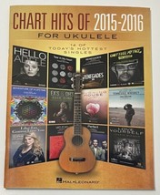 Hal Leonard Chart Hits of 2015-2016 Ukulele 14 Hottest Singles Sheet Music NEW - £7.77 GBP