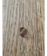 Vintage Choir Lapel Pin, Christian/Cross Design, Red - $9.99