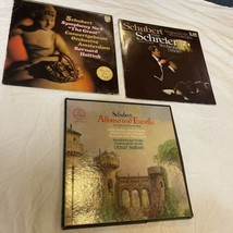 Schubert Record Lot Alfonso Und Estrella - Symphonien Nr5 - Symphony No 9 - £14.22 GBP