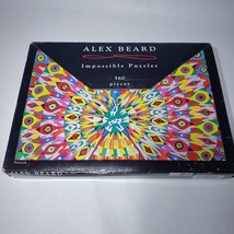 Alex Beard Impossible Puzzles Peacock Jigsaw Puzzle 25x17.5&quot; Great American 8910 - £8.00 GBP