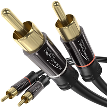 Cabledirect – 3Ft Rca/Phono Cable, 2 × 2 Plugs, Stereo Audio Cable, Prac... - $13.99
