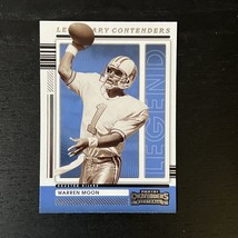 2021 Panini Contenders Football Warren Moon Legendary Contenders LGD-WMO - £1.57 GBP