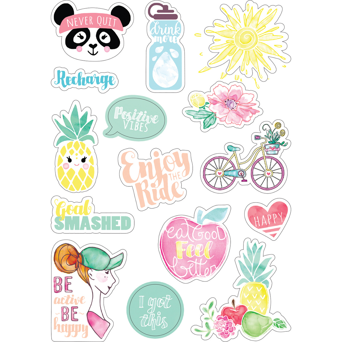 Sizzix Cardstock Stickers Planner Page Icons  - $20.03