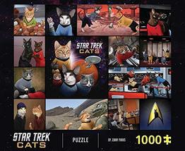 Chronicle Books Star Trek Cats 1000-Piece Puzzle - £12.32 GBP