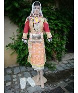 Old wedding costume, Torbeshi ethnic bride's costume, handmade ethnic costume - $1,200.00