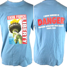 Task Force Liberty Iraq Danger Base L T-Shirt size Large Mens Tikrit 200... - $27.90