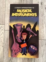 A Child&#39;s Introduction To Musical Instruments VHS Rare 1988 Benny Book-Worm CCW - £7.49 GBP