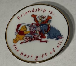 Vintage Disney Pooh Christmas Ornament 1997 Friendship - $11.97