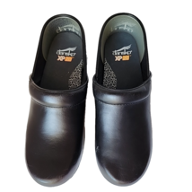 Dansko XP 2.0 Black Leather Clog Womens Size EU 38 US 7.5 8 Comfort - $1,572.14 MXN