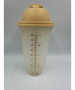 Vtg Tupperware Quick Shake with Beige Lid No Insert Clean - $8.32