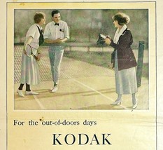 Antique 1920 Kodak XL Advertisement Photography Ephemera 14 x 11.25 - $24.00