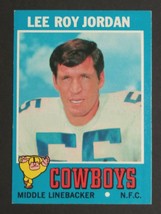 1971 Topps Football Card Lee Roy Jordan EX+ #31 - $7.99