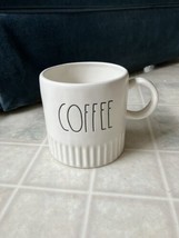 Rae Dunn &quot;Coffee&quot; Coffee Mug Cup Large Letter Ceramic Farmhouse Style Artisan - £22.33 GBP