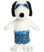 Peanuts - Surfer SNOOPY with Helmet Plush by Aurora - $22.72