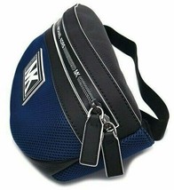Michael Kors Cooper Belt Bag Sapphire Blue / Black 37U0LCOY0L NWT $278 R... - £78.88 GBP