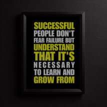 Inspirational Quote Poster Print Success Motivational Poster Business Qu... - £3.77 GBP