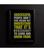 Inspirational Quote Poster Print Success Motivational Poster Business Quotes Art - £3.98 GBP