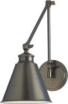 Norwell Lighting Aidan Moveable 1 Light Sconce, Bronze/Metal - 8475-AR-MS - £186.68 GBP