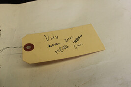 1999-2003 BMW 540I 5 SERIES DRIVER SEAT BELT RECEIVER WITH COVER V148 image 6