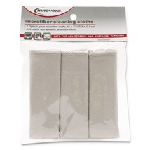 (3 Pack) 6&quot; X 7&quot; Microfiber Cleaning Cloths Unsented - £7.23 GBP