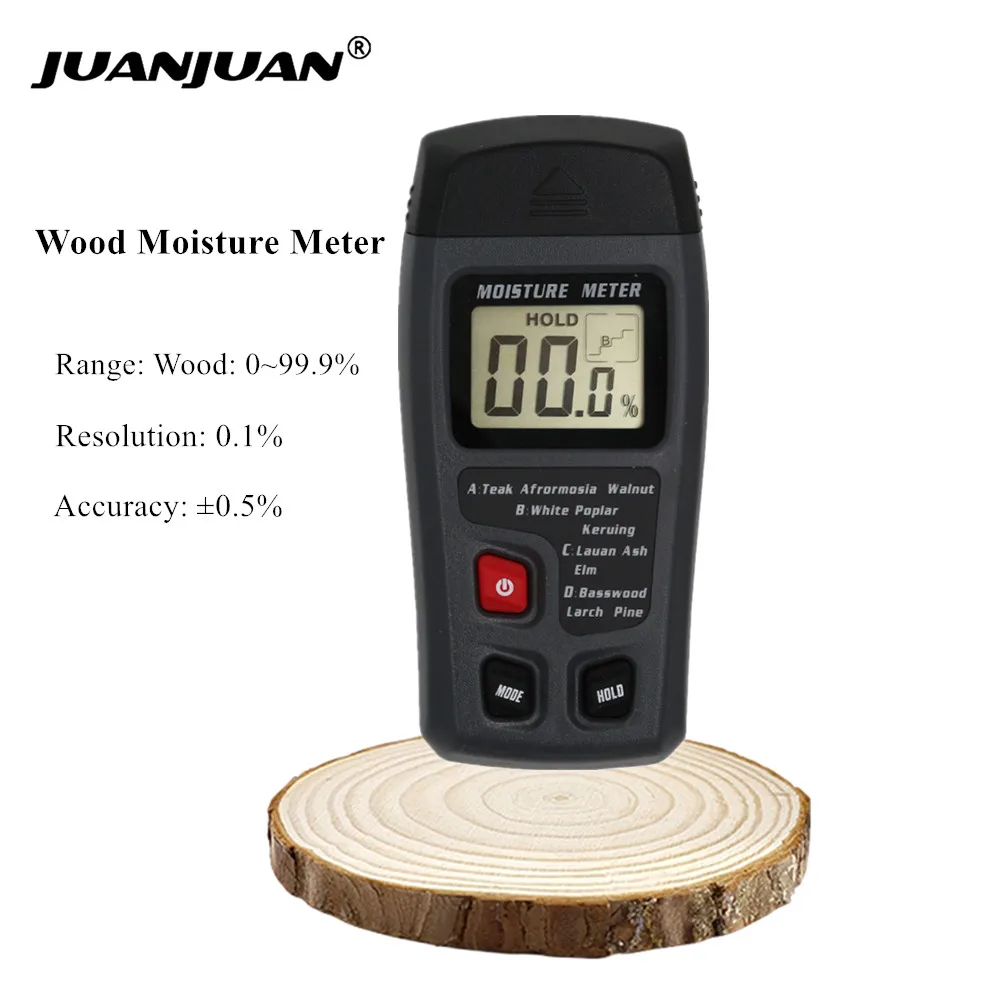 MT10 Two Pins Digital  Moisture Meter 0-99.9%  Humidity Tester Timber Damp with  - $214.87