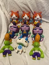 Yokai Watch Action Figures Figurines Characters Toys Yo-Kai Hasbro Lot Of 9 - £18.30 GBP