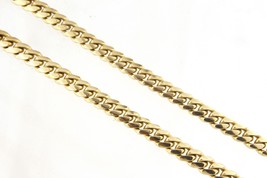 8.3mm Men&#39;s Chain 10kt Yellow Gold 411747 - £3,904.52 GBP