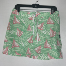 Vineyard Vines Women’s Board 4 Pink Sailboat Print Skirt Beach Coastal N... - $25.00