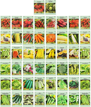 Black Duck Brand 50 Packs Assorted Heirloom Vegetable Seeds 20+ Varietie... - $21.74