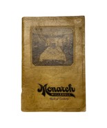Vintage Monarch Malleable Electric Cookbook Book of Cookery Beaver Dam 1925 - $222.50 MXN
