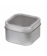 ITI Tea Square Silver Can w/Window - up to 3 oz Capacity - $8.19 CAD