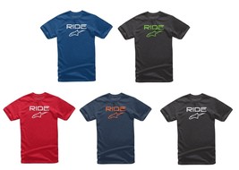 New Alpinestars Ride 2.0 T-Shirt T Shirt Mens Adult Black Green Orange Blue Red - £17.36 GBP